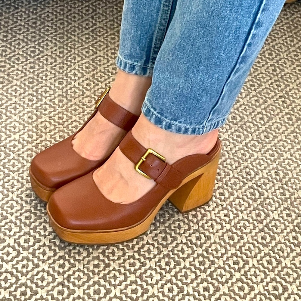 Charlotte Stone Charis heels in Hickory